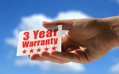 3-Year Warranty