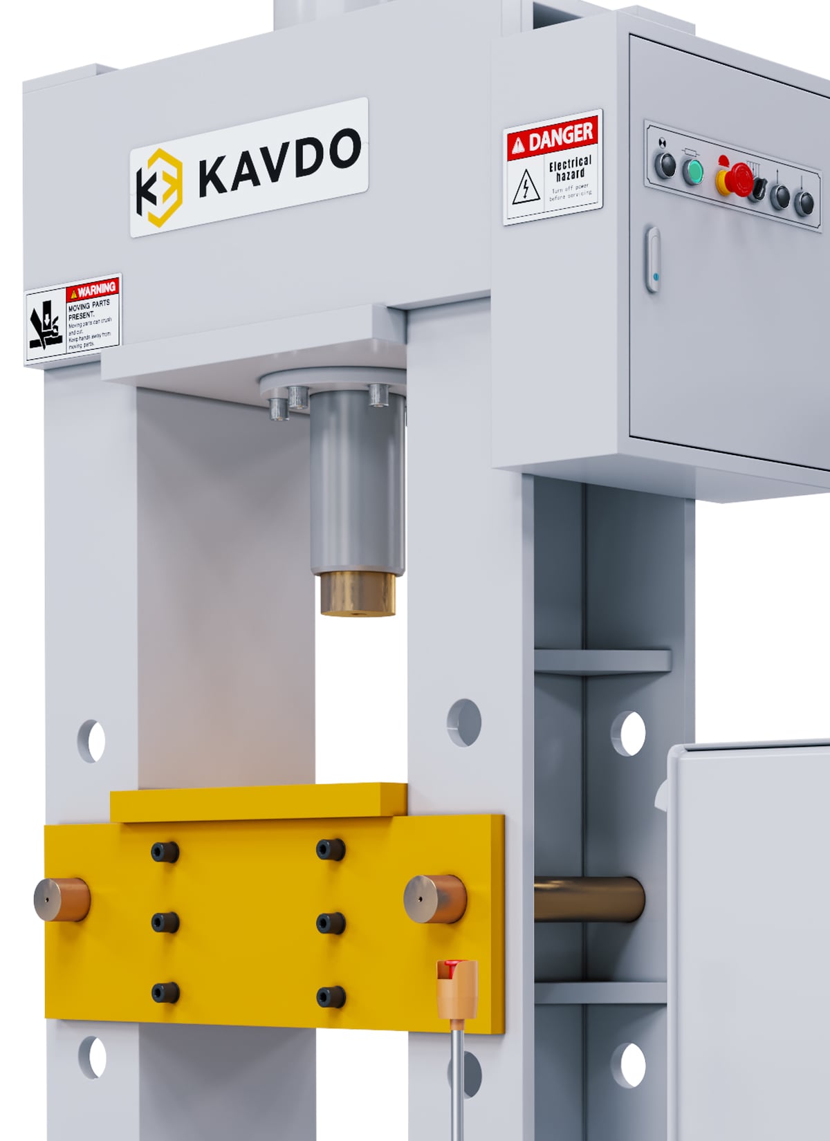 Press Machine Base Frame High Performance Frame Hydraulic Press Machine - KAVDO