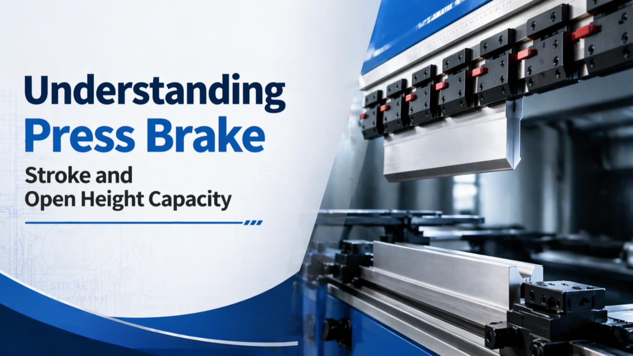 Understanding Press Brake Stroke and Open Height Capacity