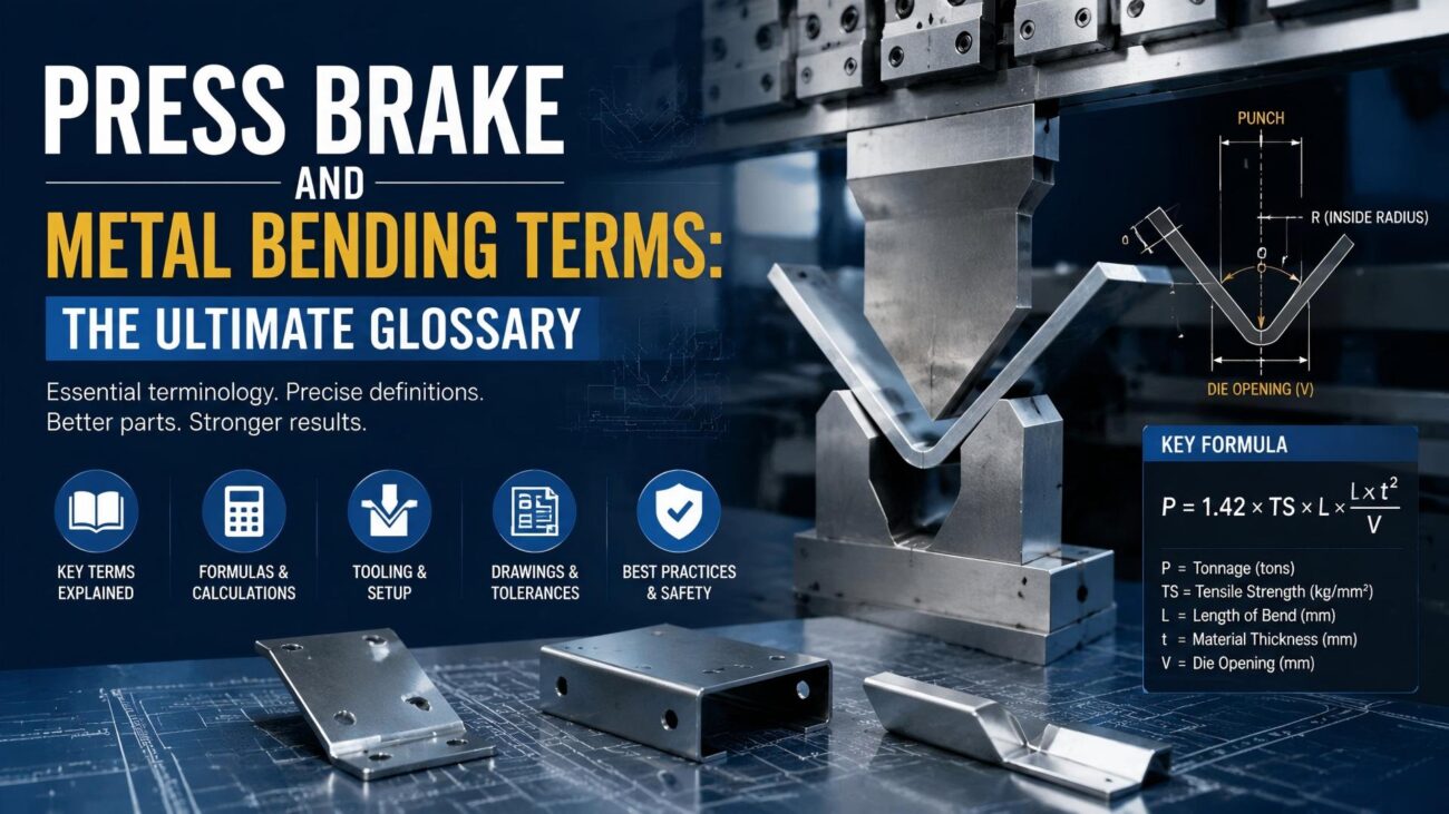 Press Brake and Metal Bending Terms: The Ultimate Glossary