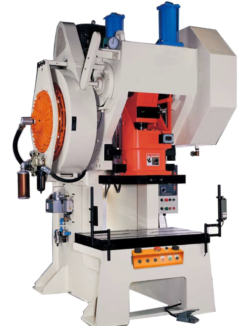 Industrial Punching Machine in Operation